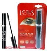 Натуральная тушь для ресниц "Lotus Herbals" (черная)